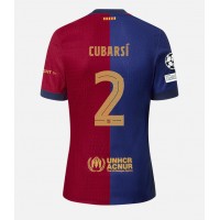 Barcelona Pau Cubarsi #2 Fußballbekleidung Heimtrikot 2024-25 Kurzarm